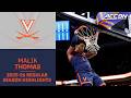 Virginia G Malik Thomas Regular Season Highlights | 2025–26 ACC Men’s Basketball