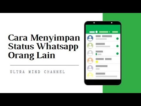 CARA MENYIMPAN status WA ORANG LAIN ke GALERI TANPA APLIKASI !!! - YouTube