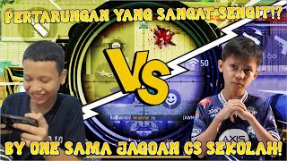 DITANTANG BY ONE SAMA JAGOAN CS DISEKOLAH!! MENANG SIAPA YAH GUYS KIRA KIRA!!??! WKWKWK