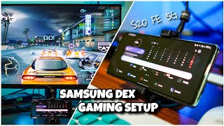 My Samsung Dex Gaming Setup with S20 FE 5G | Use your Galaxy Phone as a Gaming Console