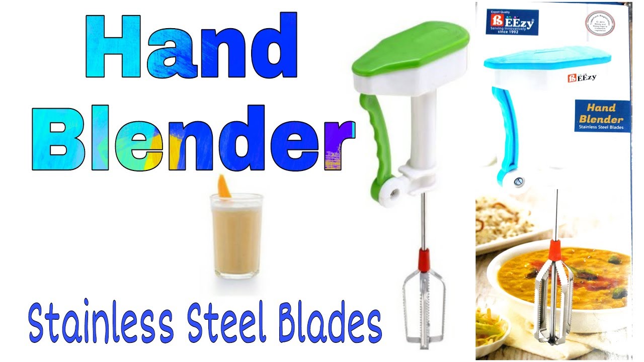 HAND BLENDER & Beater/Beezy Hand Blender with Stainless Steel Blade