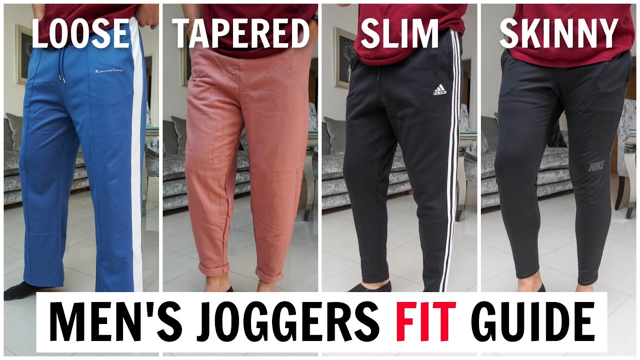 nike and adidas joggers