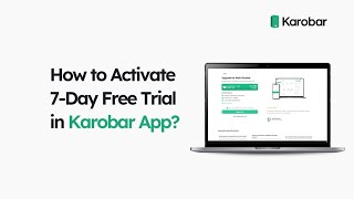 How to Activate 7-Day Free Trial in Karobar App? screenshot 2