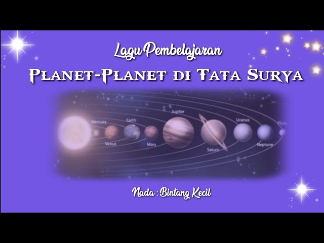 Planet-Planet di Tata Surya | Lagu Pembelajaran class=