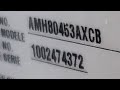Amana AMH80453AXCB error codes