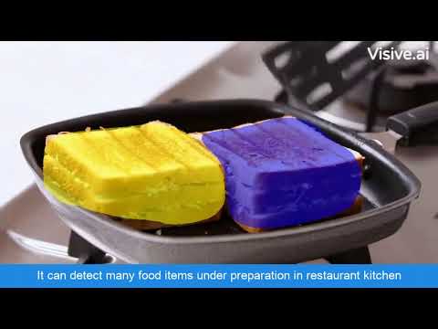 This Computer Vision AI watching the chef make sandwiches, It can detect many food items in kitchen