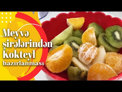 Video: Bir Kəpək Meyvə Kokteyli Necə Hazırlanır