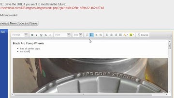 Craigslist and eBay ad builder - free image hosting