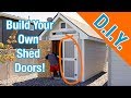 How to build shed doors: How To Build A Shed ep 20