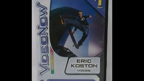 Opening & Closing To Eric Koston Exclusive 2004 Videonow Color Disc