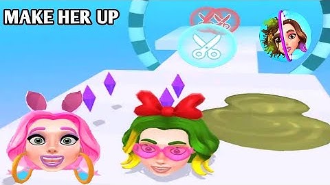 MAKE HER UP GAMEPLAY WALKTHROUGH ANDROID,IOS LEVEL 1-12