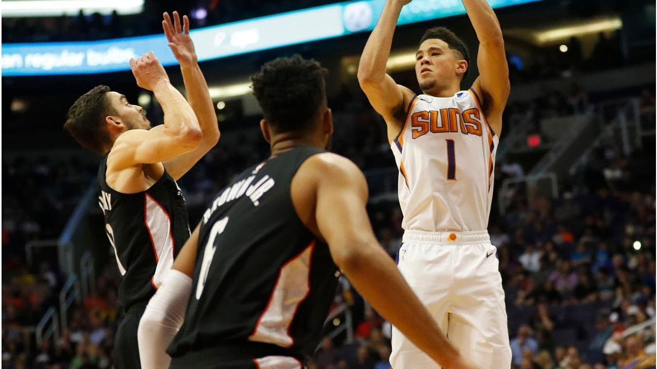 Devin Booker told his brother sitting courtside at halftime he'd score 50, then he did it