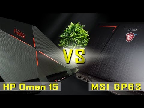 2018 HP Omen 15 vs MSI gp63 Leopard 8RE - In-depth Comparison / Review || i7-8750H / GTX 1060