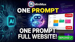 How to Built & Deployed a Full Web App with ONE Prompt 🤯 | MiniMax Agent Review