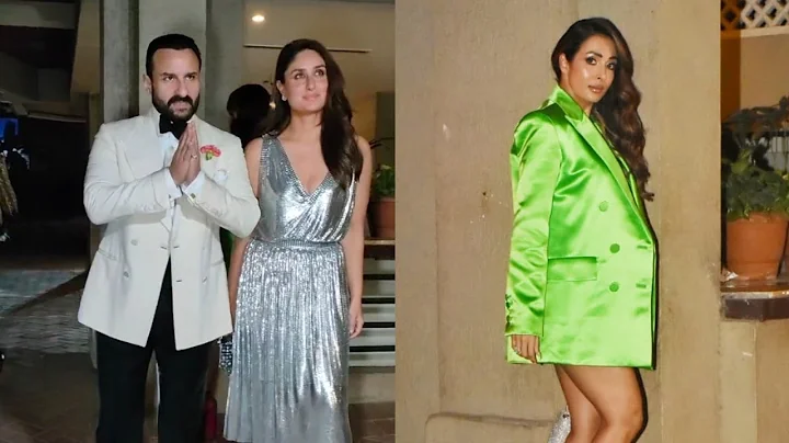 Saif Ali Khan,Kareena Kapoor Malaika Arora & Amrita Arora living for Karan Johar's 50th Birthday 📷😍
