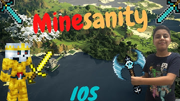 Minesanity  mod-pack download and installation guide (IOS)
