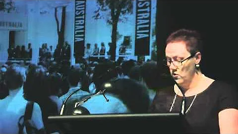 Dr Brenda Croft at CIAF 2010