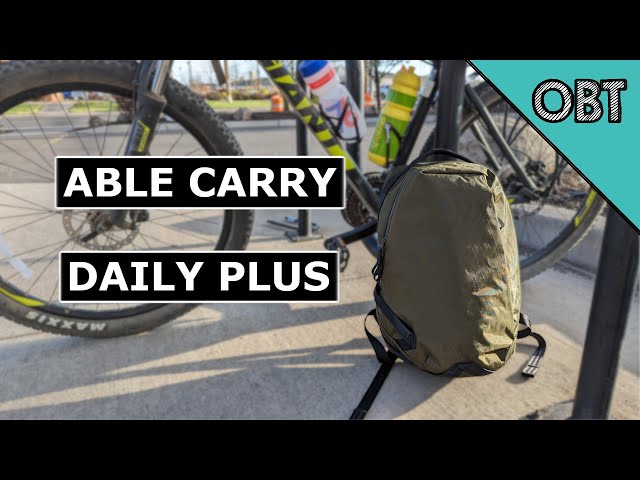 Able Carry Daily Plus (21L Every Day Carry) - YouTube