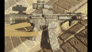DIY CAMO WITH DISH SOAP AND SPRAY PAINT! HOW TO SPRAY PAINT YOUR GUN, AIRSOFT, OR PAINTBALL GUN.