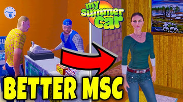 BETTER MSC - NEW GIRLFRIEND, ANIMATIONS, FEATURES - My Summer Car