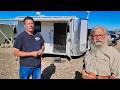 Unbelievable Trailer Conversion to a Tiny RV Camper with 1000 Watts of Solar!
