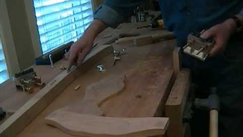 How to Build the Dowelmax Chair Part 2 - Building the Rear Framework Section