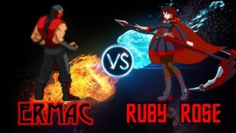 Ermac vs Ruby Rose - M.U.G.E.N. request