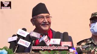 केपी ओली प्रचंड को  दोहोरी प्रचंड को क्यारिकेचर kp oli