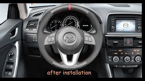 Mazda cx 9 steering wheel cover