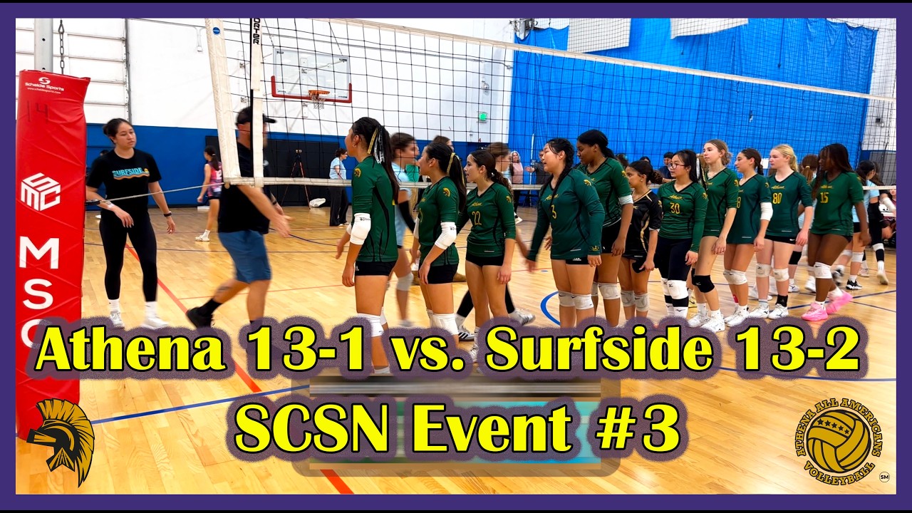 Athena 13-1 vs. Surfside 13-2 2/28/26