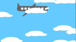 quick cartoon plane animation using flash
