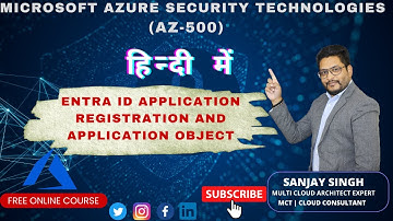 Entra ID Application Registration and Application Object