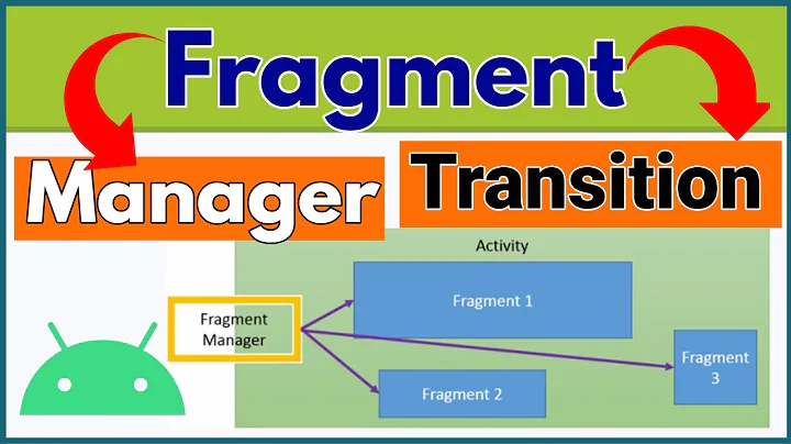 Fragment Manager - Fragment Transition -Fragment Tutorial in Android #4