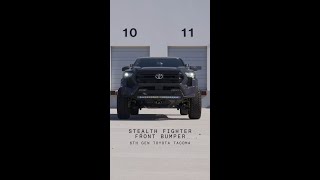 Stealth Fighter front bumper for the Toyota Tacoma - Clean, Aggressive, and Ready for anything!