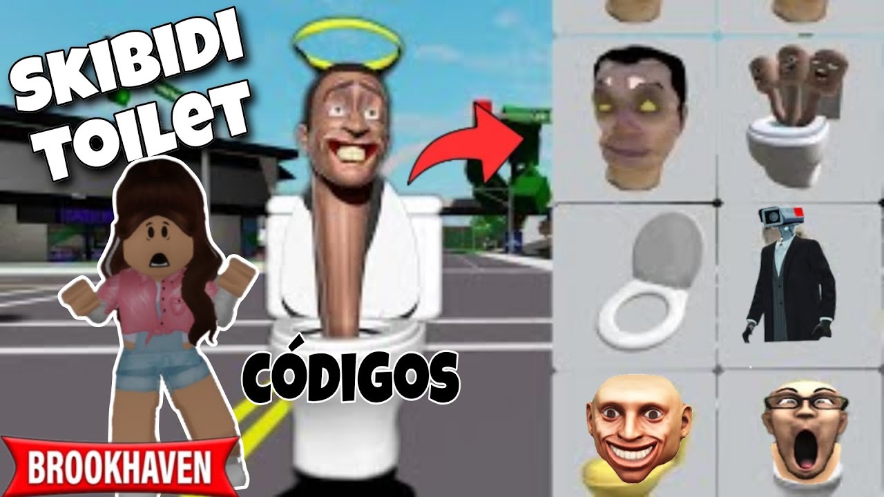 HOW TO TURN INTO Skibidi Toilet Part 2 in Roblox Brookhaven! * ID Codes 