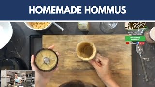 Make the easiest homemade hommus ever!