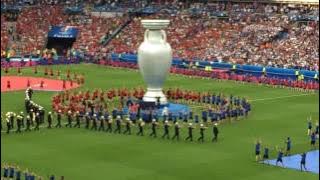 Closing ceremony of the EURO 2016. France, Paris.