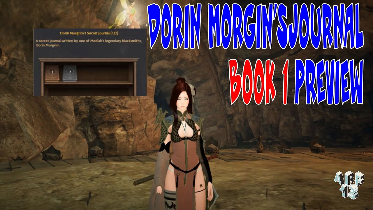 BDO Adventure Log Book | Dorin Morgin's Journal Book 1 