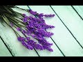 ABC TV | How To Make Lavender Paper flower From Crepe Paper #3 - Craft Tutorial