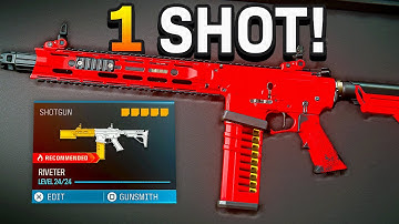 the *1 SHOT* FIRE ROUND RIVETER Class is RUINING MW3 after UPDATE! 😪(Best "RIVETER" Class Setup)