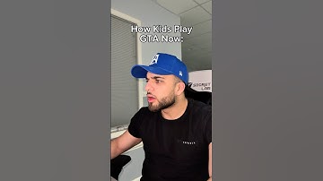 How Kids Play GTA Now Vs Back Then…