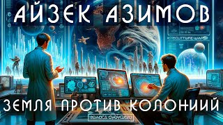 АЙЗЕК АЗИМОВ - ЗЕМЛЯ ПРОТИВ КОЛОНИЙ | Аудиокнига (Рассказ) | Фантастика