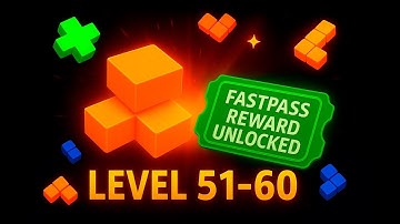 Wood Block Jam - Level 51 - 60 Solved!
