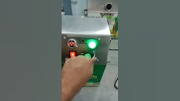 Sugarcane 304 model machine chacking and packing video serial number 658