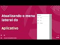 E030 - 100 Atualização do menu principal com os dados do perfil