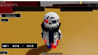 Undertale: Boss Rush showcase delta sans and corruption of virus sans