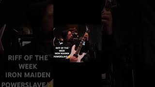 riffoftheweek ironmaiden powerslave 80s youtubeshorts jacksonguitars