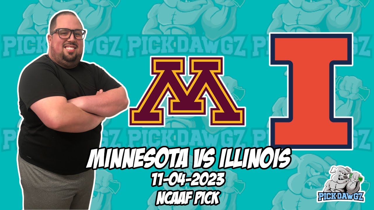 Minnesota vs Illinois 11/4/23 Free College Football Picks and