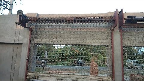 how to install rolling shutter