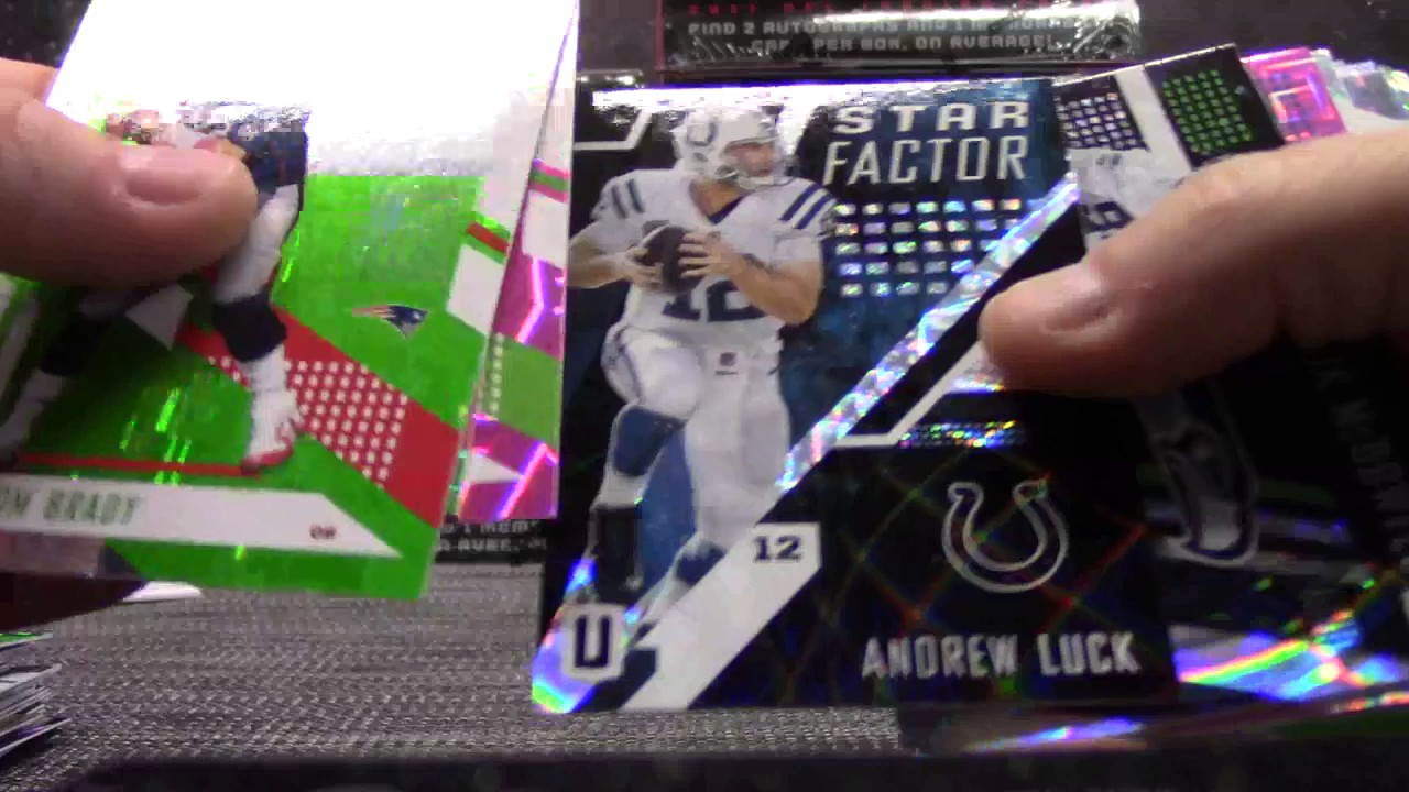 2017 Panini Unparalleled Football 16 Box 'Pick Your Teams' GB